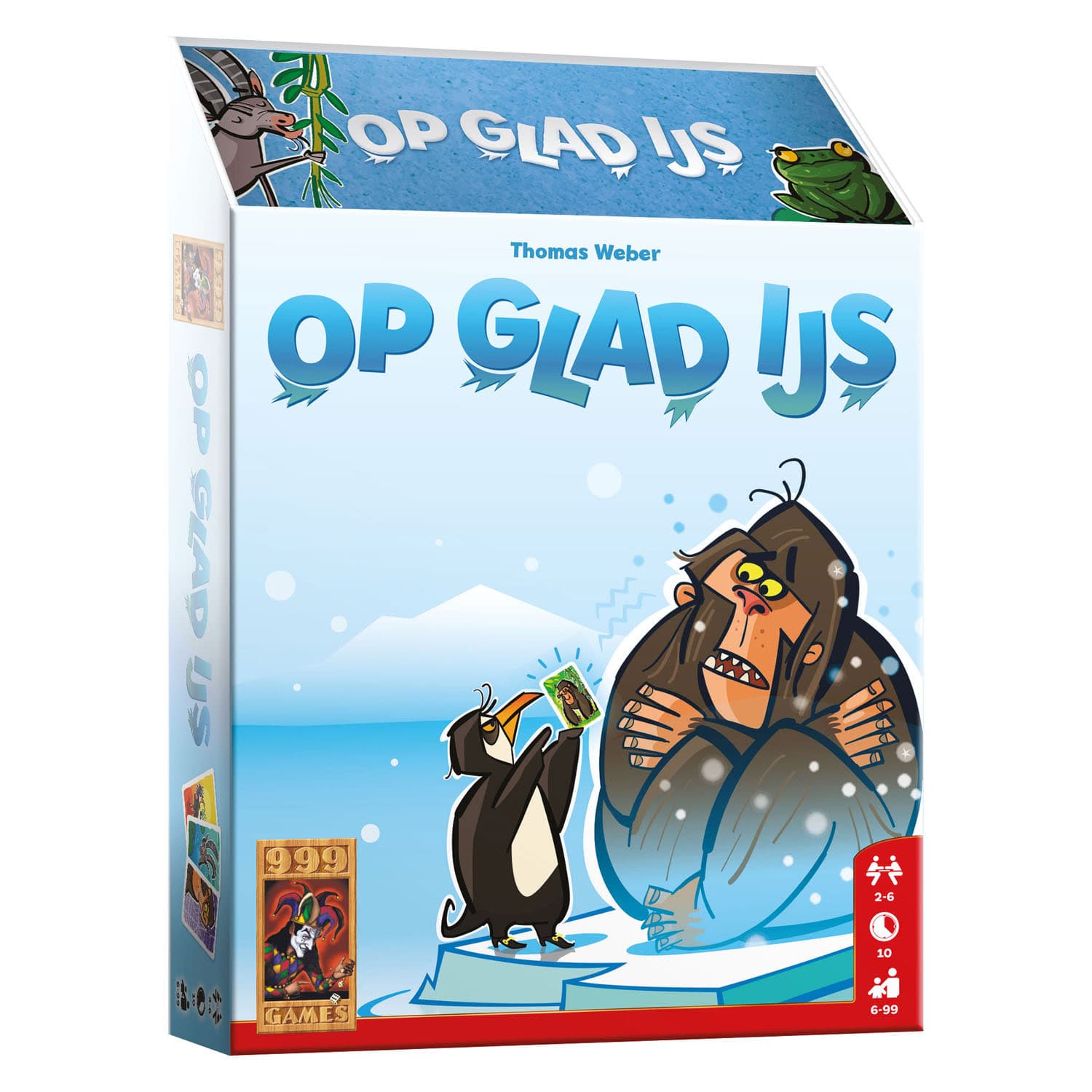 999 Games Op Glad IJs - Kaartspel