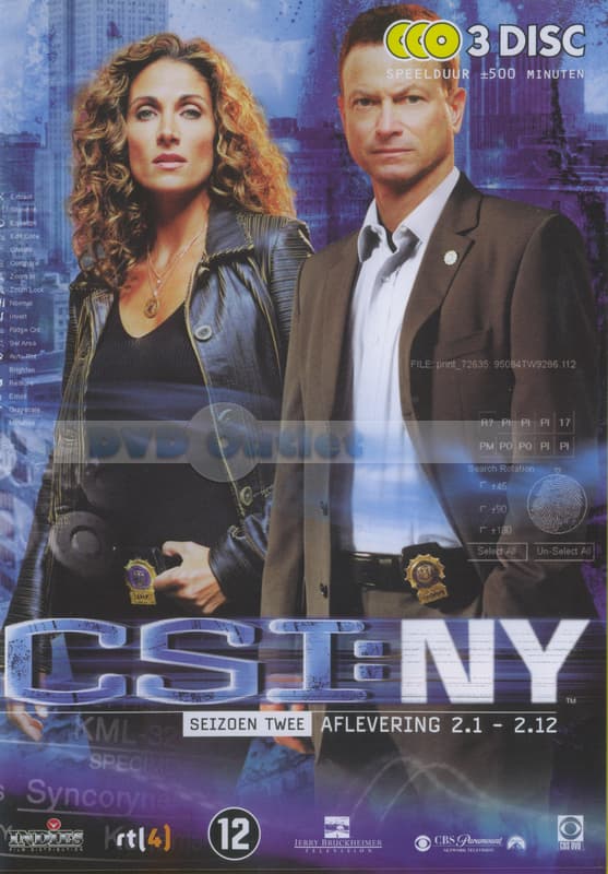 CSI: New York - Season 2, Episode 01-12 (3 DVD)