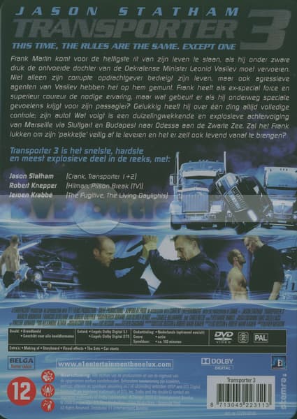 Transporter 3 - Limited Edition (MetalCase)
