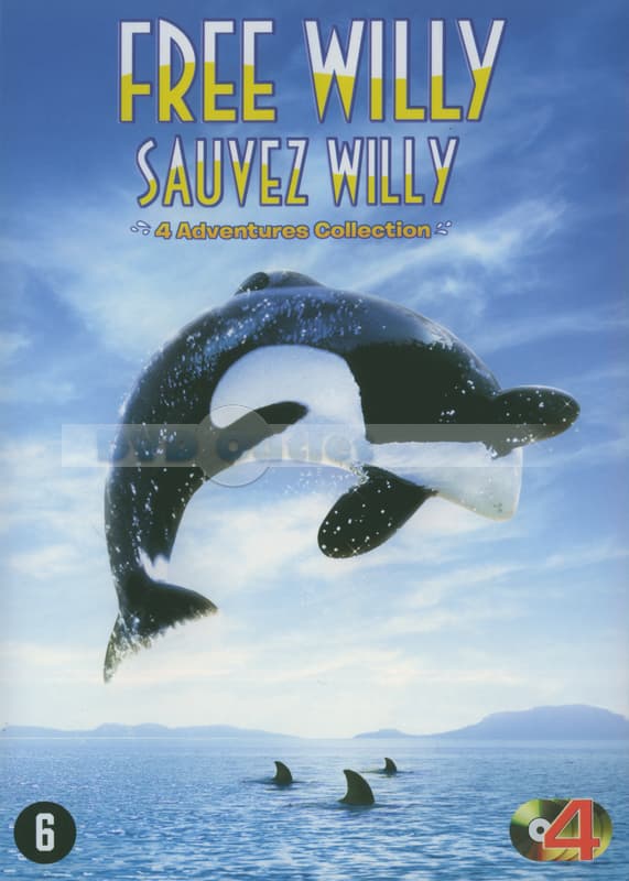 Free Willy 1 - 4 (DVD)