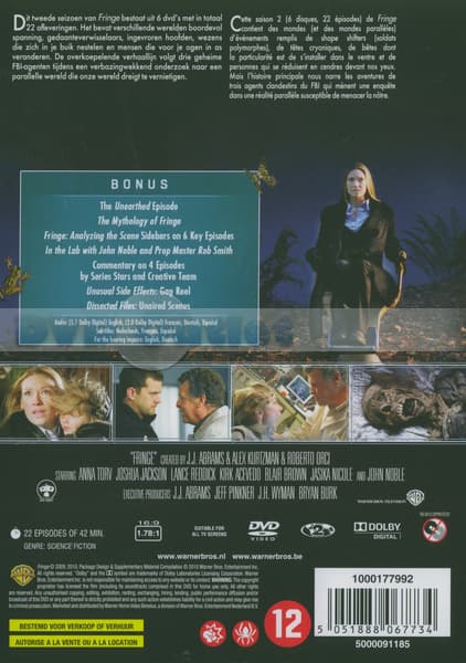 Fringe - Seizoen 2 (DVD)