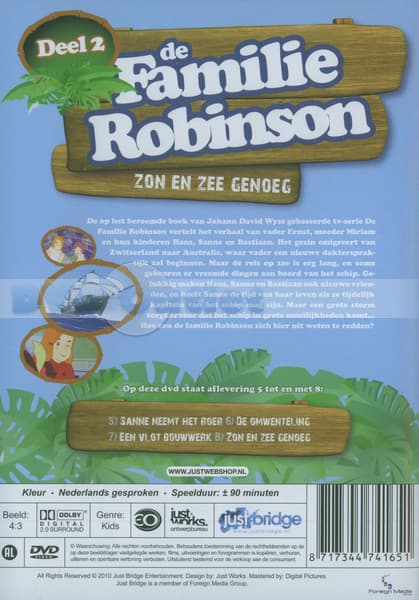 Familie Robinson 2 - Zon en Zee Genoeg