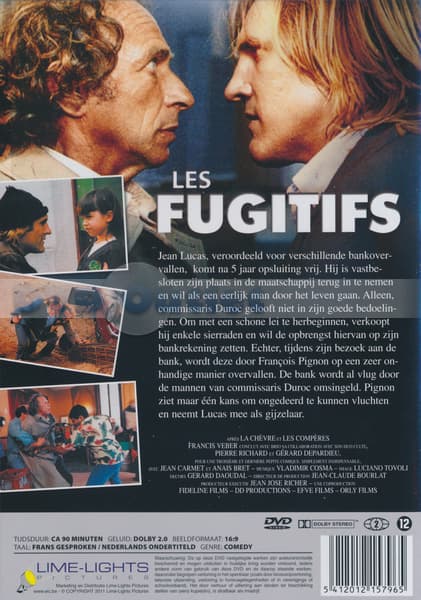Les fugitifs (DVD)