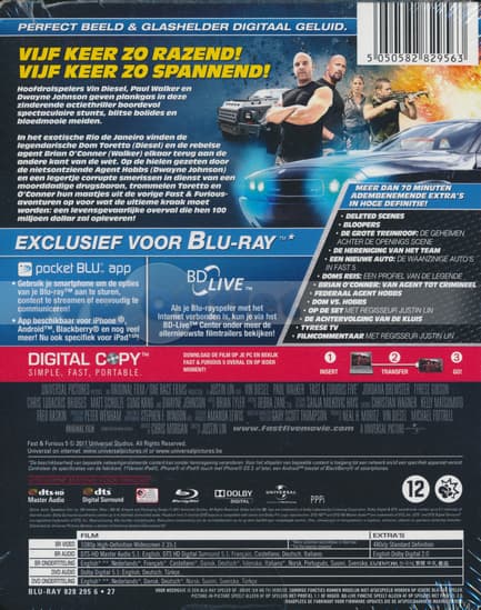 Fast & Furious 5 (metalcase)