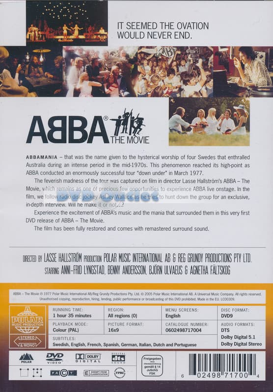 ABBA - ABBA The Movie (DVD)