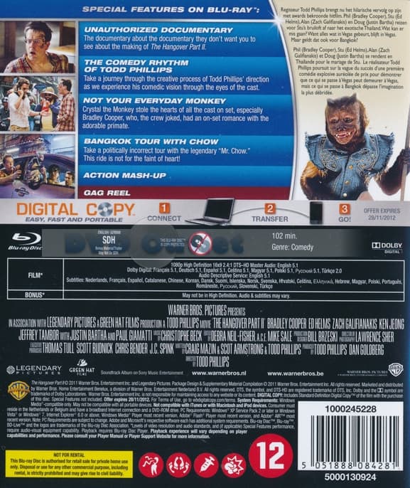 Hangover 2 (Blu-ray)