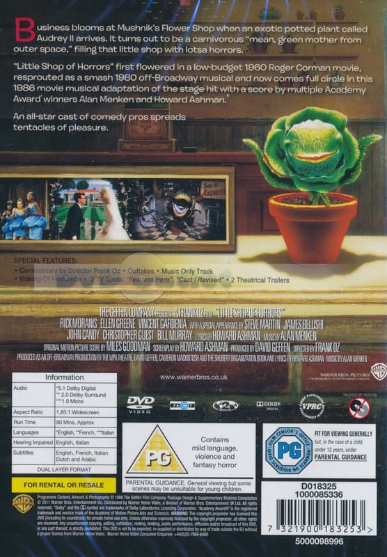 Little Shop Of Horrors (1986) (Import)