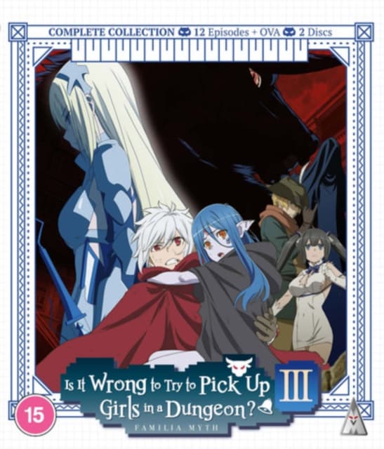 Is It Wrong To Pick Up Girls In A Dungeon Season 3 Blu-ray (Import)