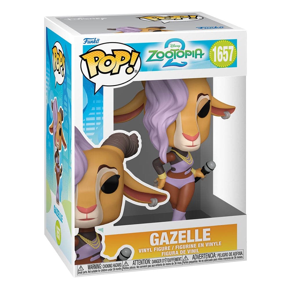Disney: Funko Pop! - Zootopia 2 - Gazelle (Vinyl Figure 1657)